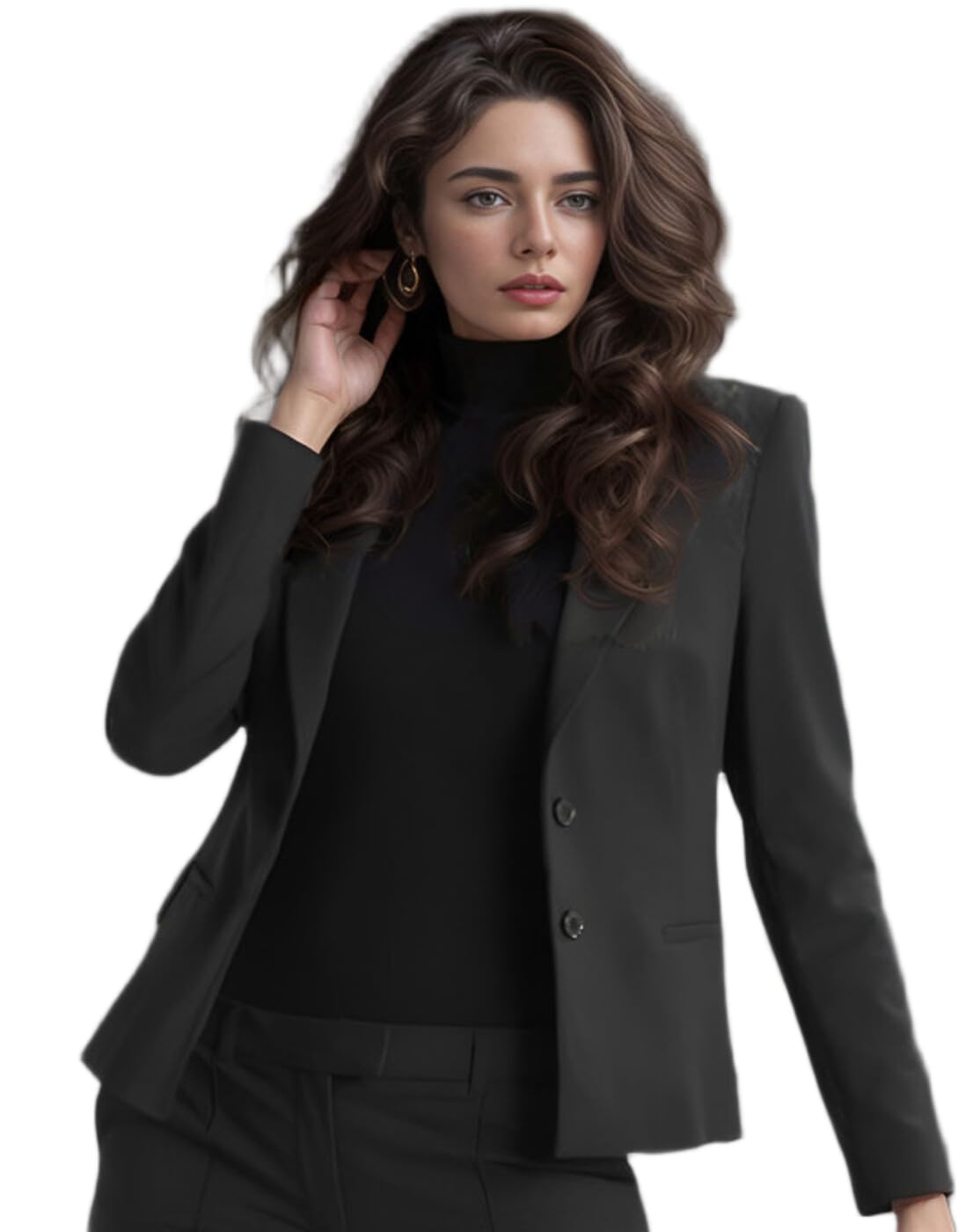 Women's Blazer | Stylish Formal Casual Office Coat for Girl's and Ladies|Black Blazer for Women |