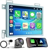 4G+64G Car Radio for Jeep Grand Cherokee 2014-2021, for Dodge Charger Challenger 2015-2023, Wrangler 2018-2020, for Dodge RAM 1500/2500/3500 2013-2018, Car Stereo, Carplay/Android Auto, GPS, Rear View