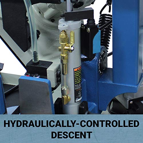 Baileigh BS-210M Hydraulic Horizontal Band Saw, 110V, 1hp Motor, 3/4