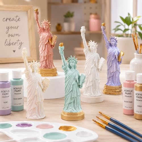 Miniatura Estatua de la Libertad Resina para Manualidades miniatura 6
