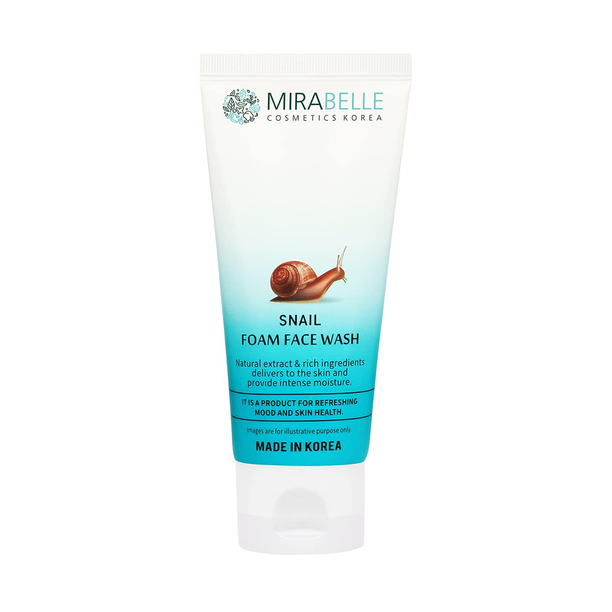 Mirabelle Cosmetics Korea Snail Foam Face Wash For Acne & Pigmentation