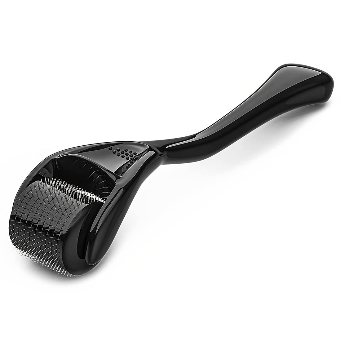 PLABBDPL Microrodillo profesional, Rodillo de remolacha, Dermaroller facial de 0,5 mm, Rodillo de microagujas, Estimula crecimiento del cabello Microneedling de la piel, Derma Roller para crecimiento
