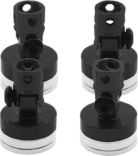 Miniatura 3 de ShareGoo - 4 postes magnéticos para el cuerpo a control remoto, aleación magnética invisible, columna de montaje de carrocería compatible con HSP