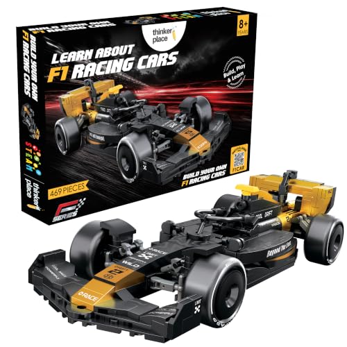 Image of Speed F1 Race Car Building Block Toy Set for 7+ (469 Pcs)