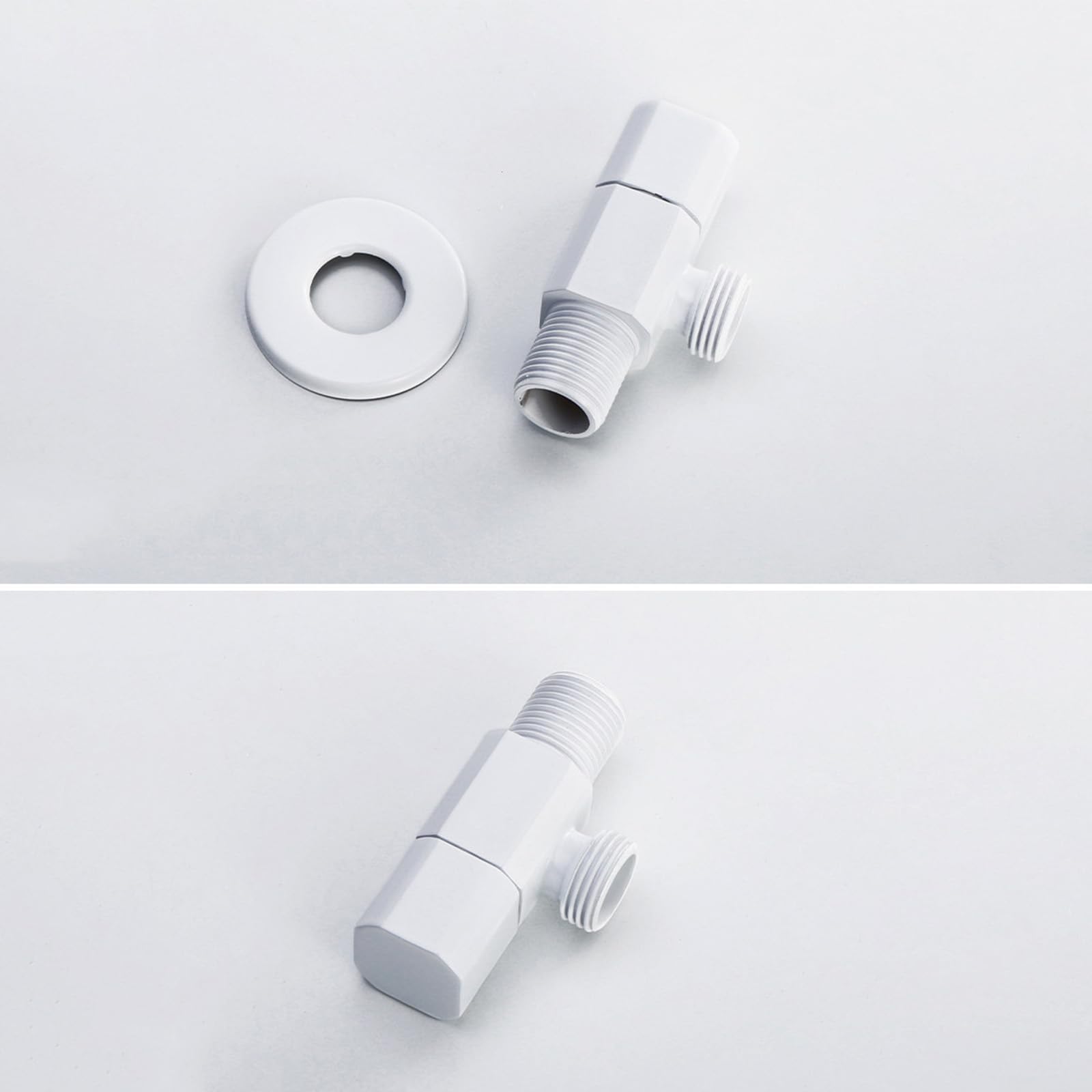 Blanco Kit Pulverizador de Bidé para Inodoro con Manguera y Soporte Grifo para Wc de Pared de Latón para La Limpieza Del Baño