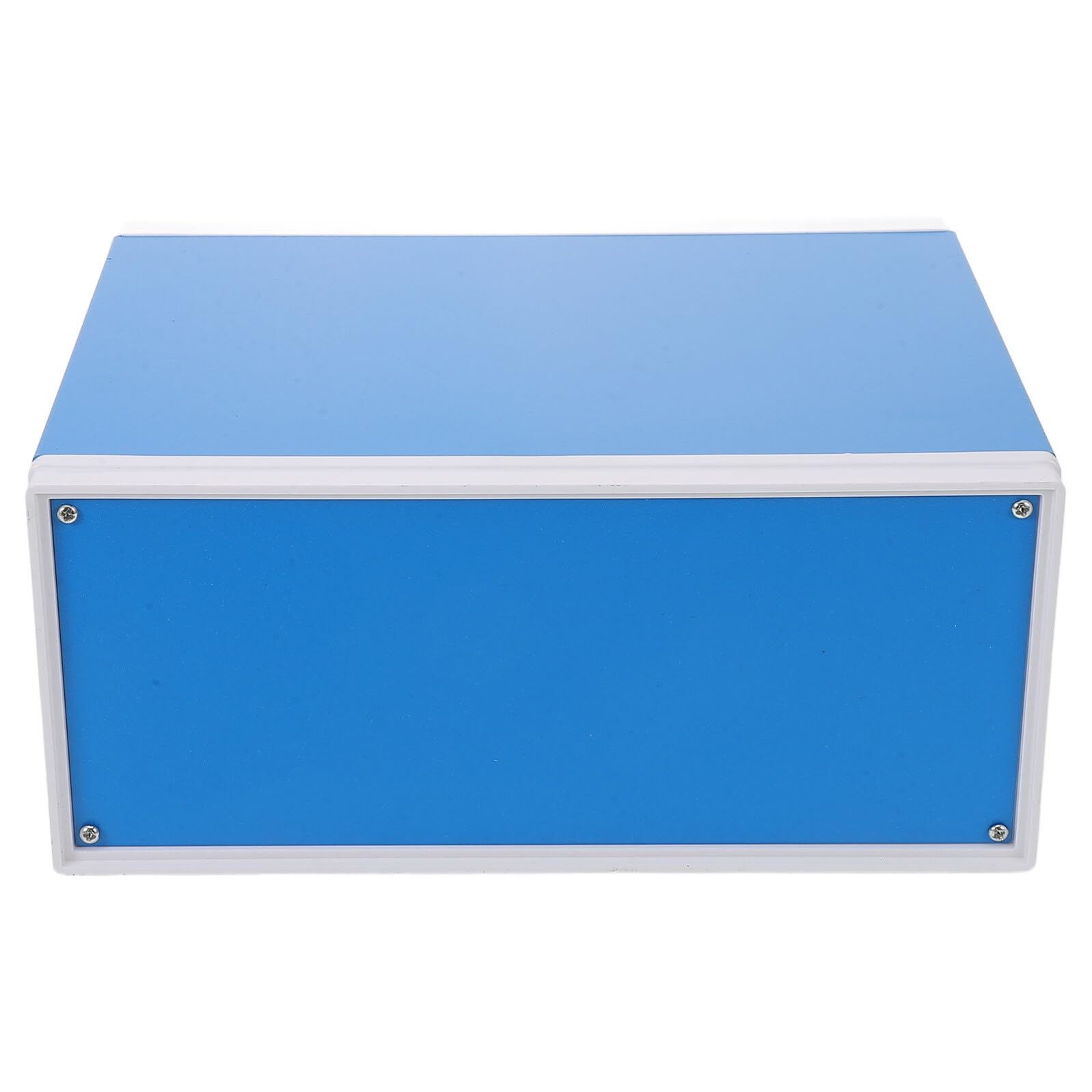 SEWACC Caja de Conexiones de Energía Metálica Azul 110x250x190 Mm Certificada Tornillos para Proyecto Bricolaje Industrial, Resistente para Uso en Instalaciones Eléctricas y Exteriores,
