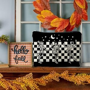 Spookygiftsforwomengothmakeupbagcosmeticpouchgothicgiftsforwomenhorrorgiftsforwomenspookydancingskeletonmakeupbagpouchhalloweenmakeupbag Urban Country Home Decor Spooky gifts for women goth makeup bag cosmetic pouch gothic gifts for women horror gifts for women spooky dancing skeleton makeup bag pouch halloween makeup bag urban country home decor