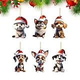 Photo Gallery penlimly decorazioni natalizi per cani per albero di natale - decorazione auto interna cani acrilica 2d piatta,6 pezzi pendenti animali per albero natale specchietto auto parete finestra porta festa Photo Gallery penlimly decorazioni natalizi per cani per albero di natale - decorazione auto interna cani acrilica 2d piatta,6 pezzi pendenti animali per albero natale specchietto auto parete finestra porta festa