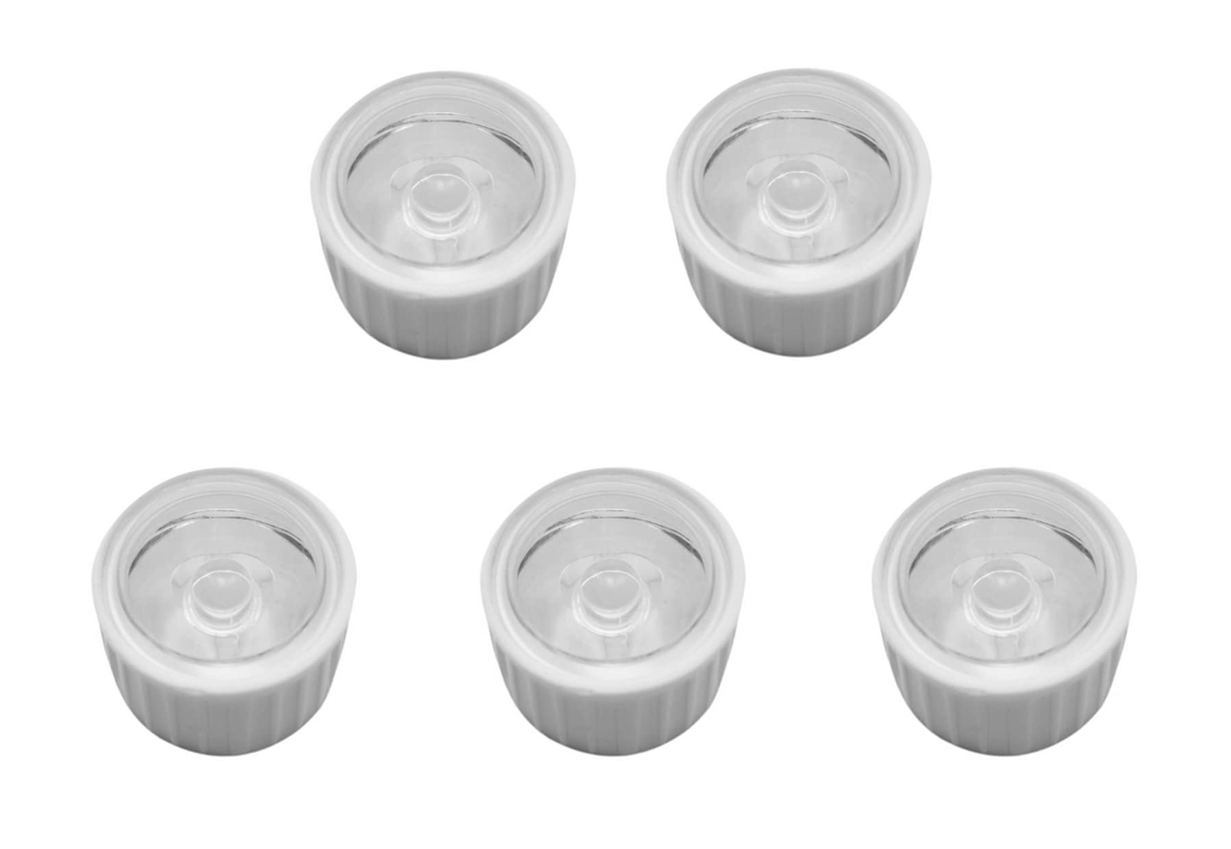 Wizzo (Pack of 5 Pieces LED Light Lens With White Holder for Science Projects DIY Hobby Kit Torch, Flashlights, Spotlights, Vehicle Lights Multipurpose-image-4
