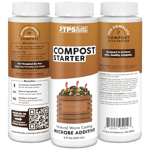 Compost Starter & Compost Accelerator líquido 8 oz miniatura 2