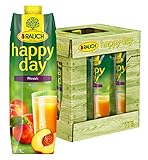 Rauch Happy Day Pfirsich, 6er Pack (6 x 1 l)