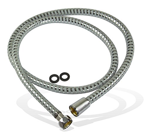 Stabilo-Sanitaer Flexibler Duschschlauch Brauseschlauch 1,5 m 150 cm 1500 mm Kunststoff Schlauch für Dusche