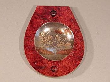 Amazon｜茶道具 琵琶香合 秋草蒔絵 花梨造り、 中村宗尹作｜香合・塗香