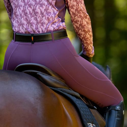 Image of Kerrits Women's Coolcore Full Leg Grip Horse Riding Tights - Cooling Equestrian Leggings, Silicone Grip, Pockets