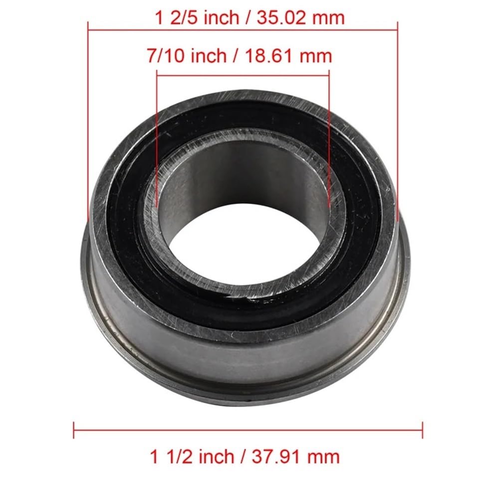 Rodamiento bolas profunda Kit de conversión buje rueda delantera a rodamiento para GX21931 M123811 GY20563 R27434 M143338 AM127304