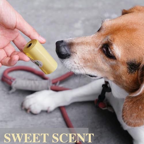 Image of A&H ZIER Poop Bags Holder with Portable Lanyard, Soft-touch Dog Waste Bags Dispenser, Compatible with any Dog Walking Accessories