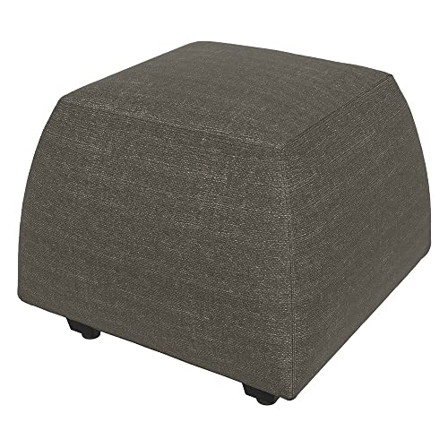 Image of Wakefit Belize Ottoman (Fabric, Omega Grey)