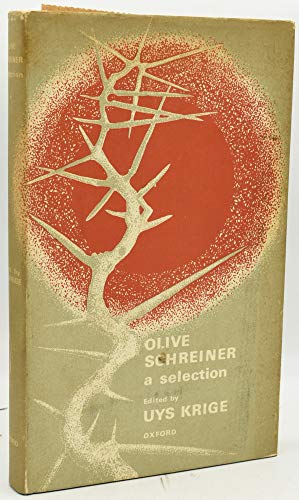 Olive Schreiner: A Selection