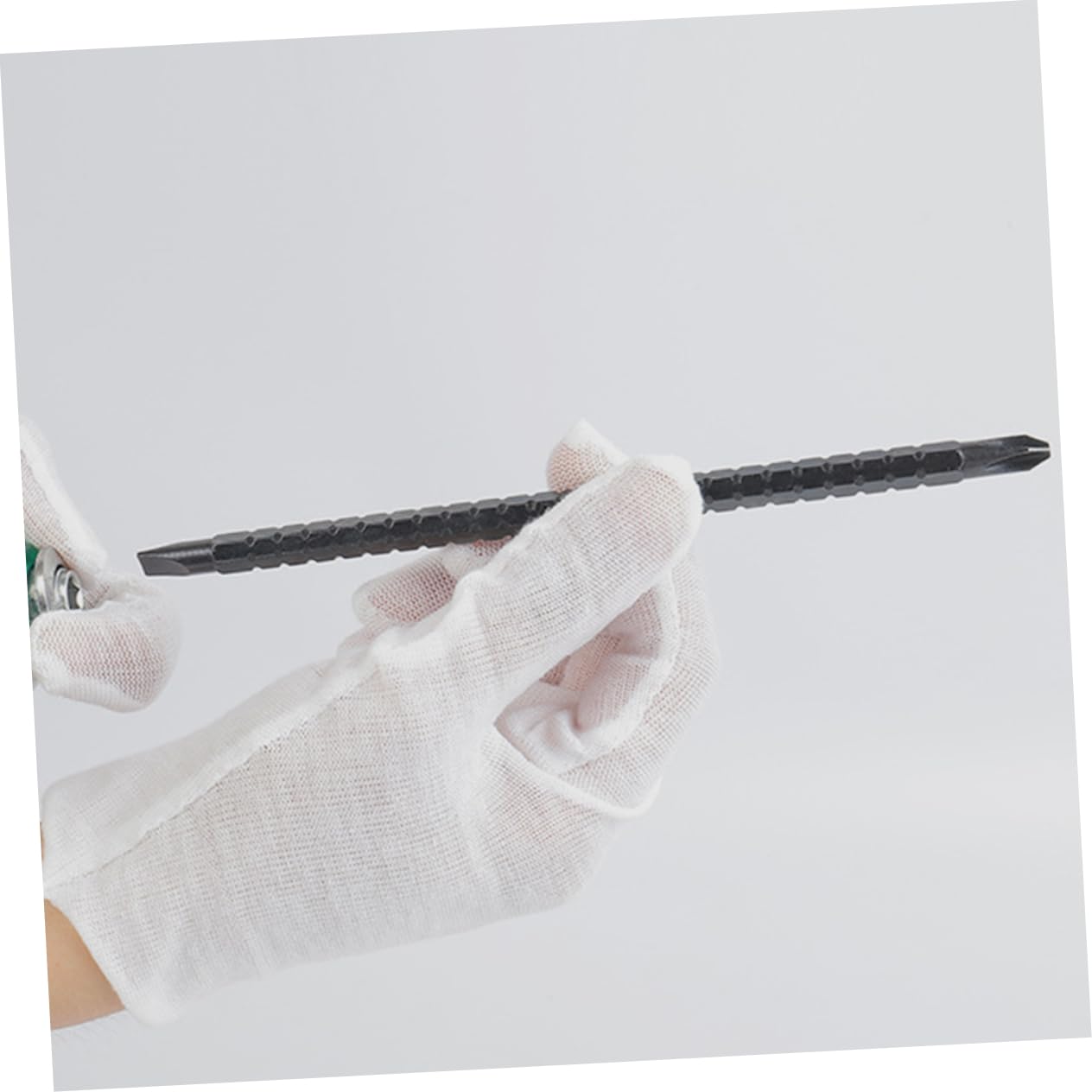 NUOBESTY 2 Set Cacciaviti Antiscivolo Testa Piatta Telescopico Chiave Precisione Cacciavite A Cricchetto A Taglio Cacciavite 2 in 1 Cacciaviti A Cricchetto Manico in Pp Nero 4 Pezzi*2