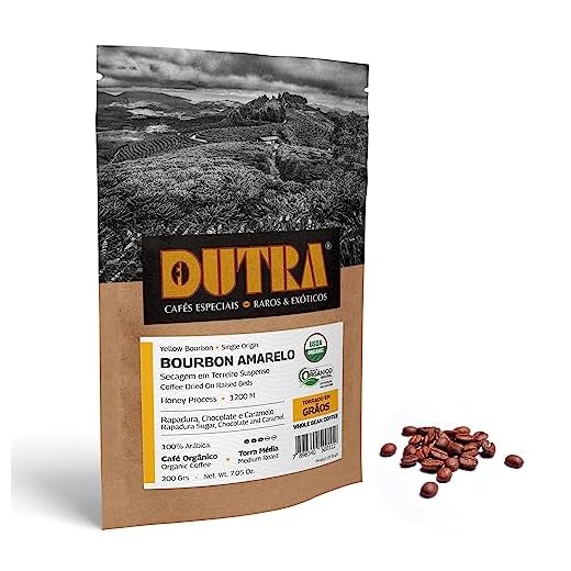 Café Dutra Bourbon Amarelo – Orgânico Microlote – Torrado Em Grãos 200G