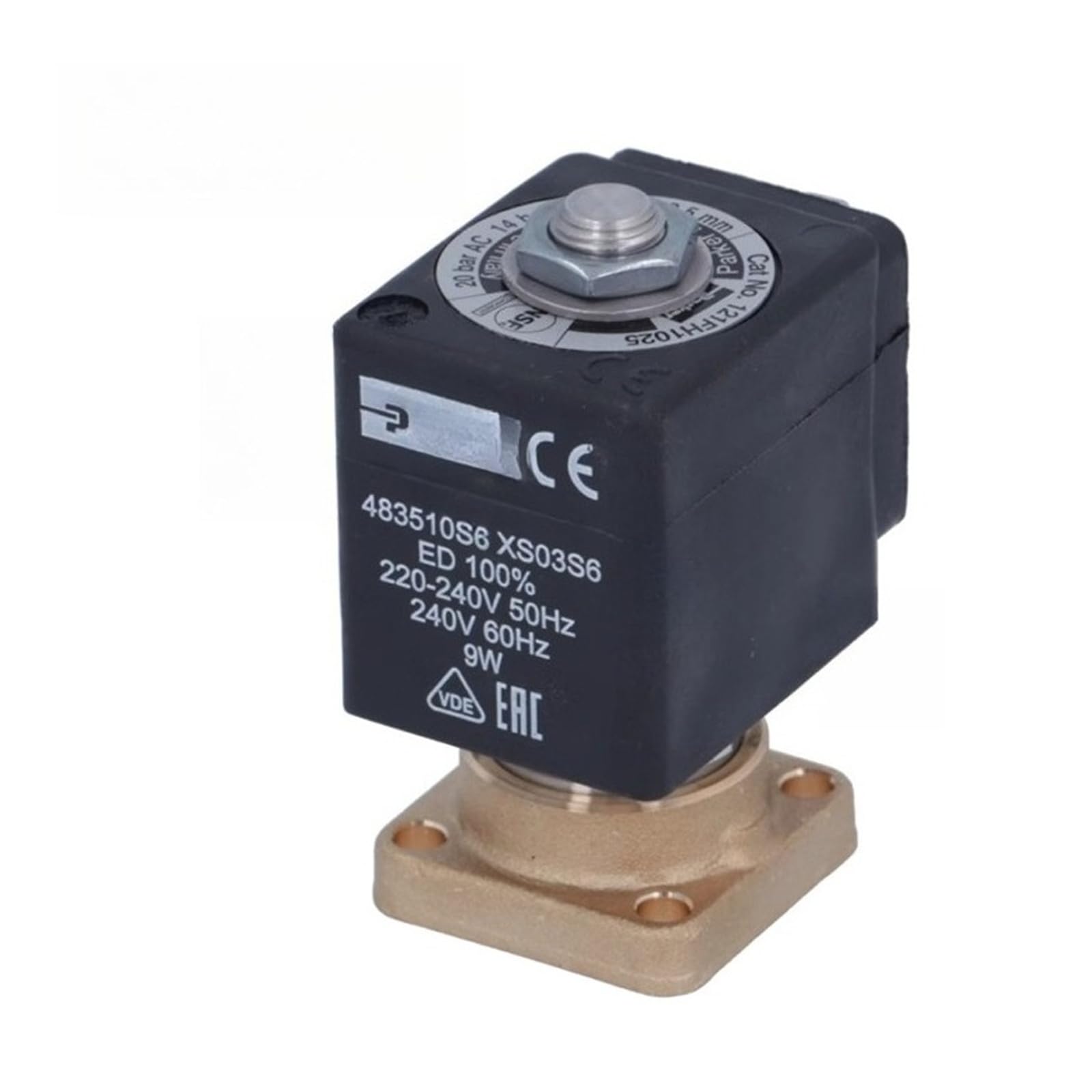 Válvula Solenoide De Máquina De Café for Entrada De Agua Del Cabezal De Preparación, Compatible Con WEGA, Compatible Con Pegaso, Compatible Con Picasso, Pieza(Inlet solenoid valve)