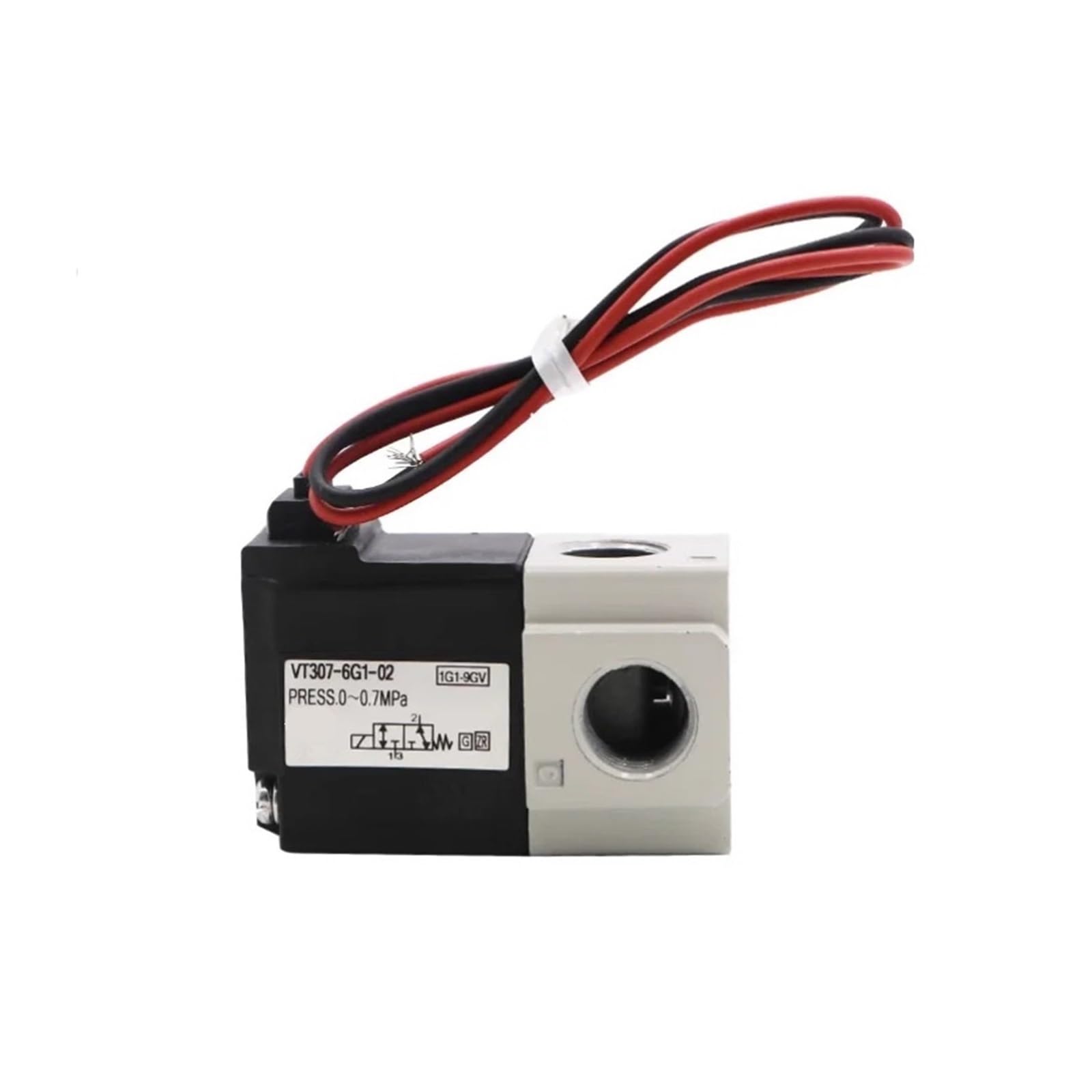 CXFCIHFT 3 Port Solenoid Valve Direct Operated Poppet Type VT307 Series,VT307V-5DZ1-01/VT307V-5DZ1-02/VT307-4DZ1-01/VT307-4DZ1-02(VT307V-5DZ1-01)