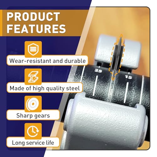 Image of 5-Pack Replacement Blades for 41317 E-3469 Tubing Cutter Spare Wheel Blade, Compatible with RIDGID Tubing Cutter Models 101 103 104 117 118 150 151 152 153 205 Copper Pipe Cutter