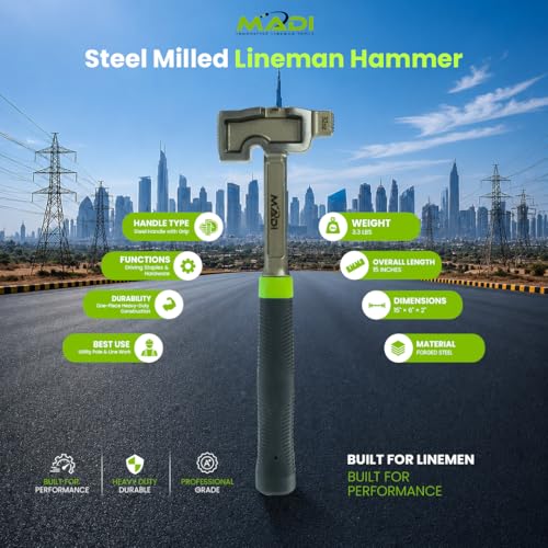 MADI 32 Oz All-Steel Hammer
