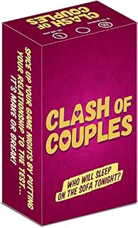 Clash of Couples  Couple Card Game  400 Questions  Board games for adults  Lovehoney  Couples gift  Playing cards for him/her  Wedding gifts  Valentines gifts for him/her