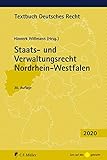 wissmann architekten  Staats- und Verwaltungsrecht Nordrhein-Westfalen (Textbuch Deutsches Recht)