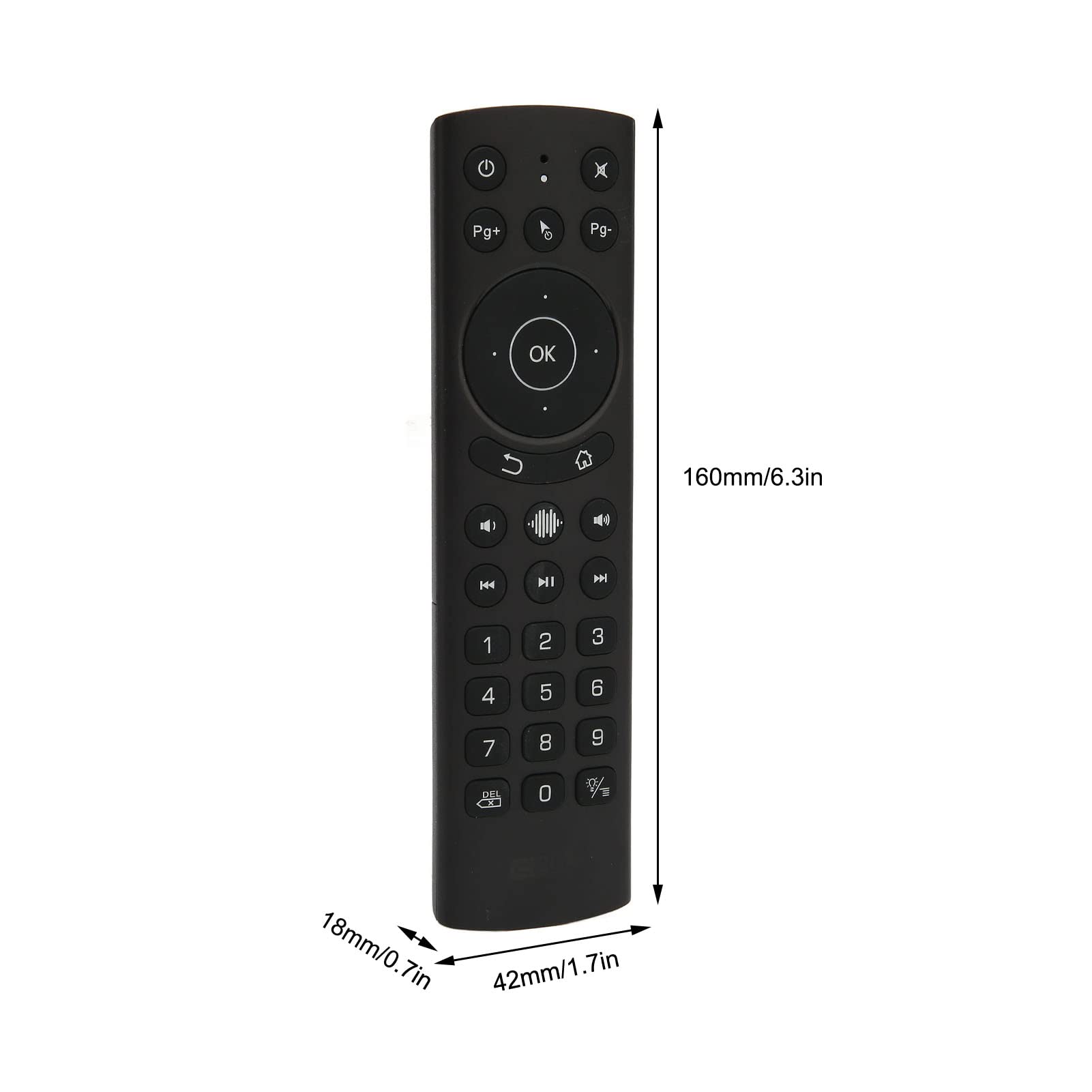 G20S PRO BT Telecomando vocale Bluetooth con retroilluminazione e funzione di ingresso vocale per computer proiettore TV (G20S PRO BT)