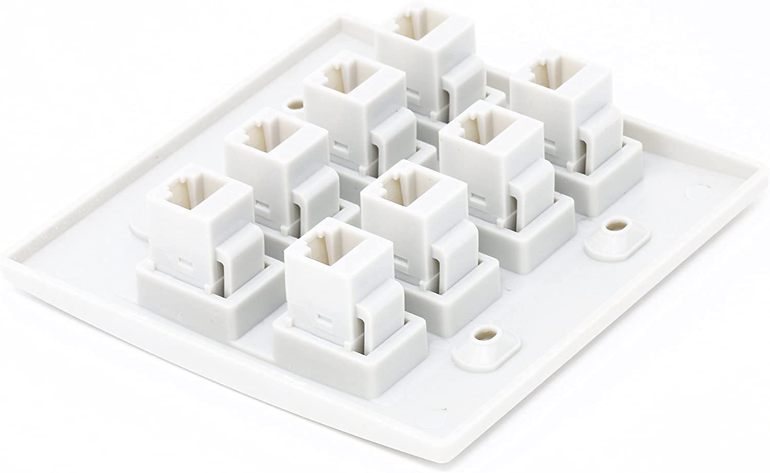 Riteav – 3 HDMI 2 porte USB a-a 1 porte Ethernet CAT6 bianco da