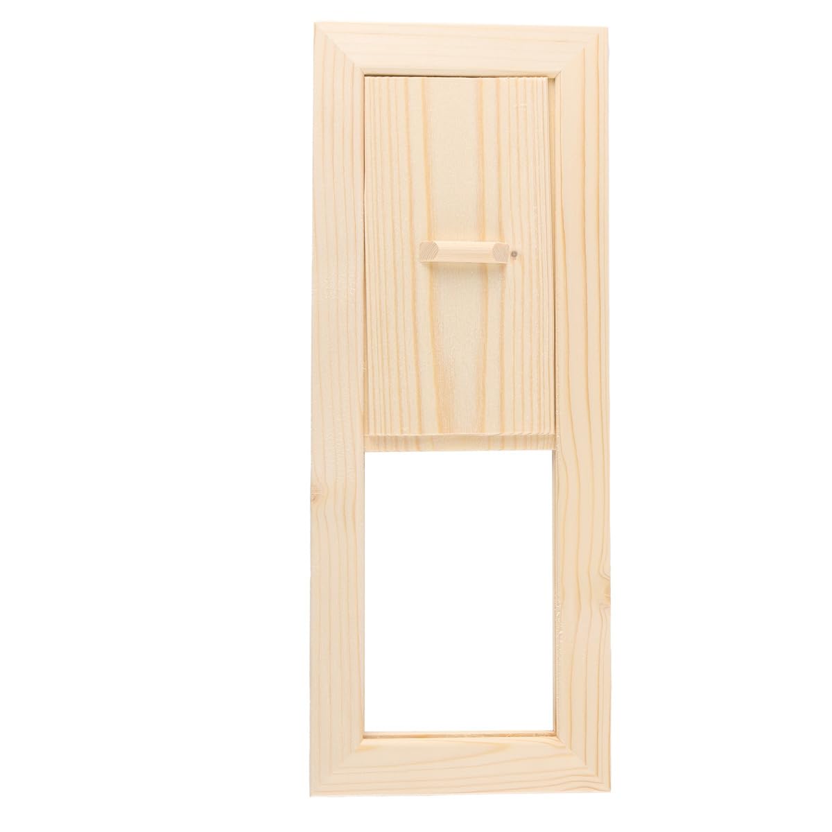 Alnicov Sauna Ventilation Grille Steam Room Window Cedar Wood Rectangle Air Vent Long-lasting Easy to Fit for Steam/Sauna Room - Image 2