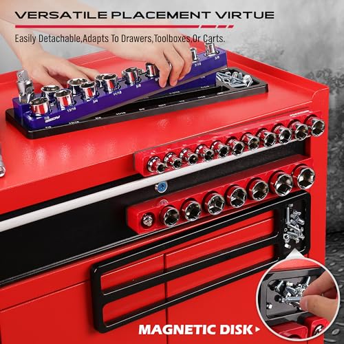 Socket Holder Organizer Set Detachable 1/2