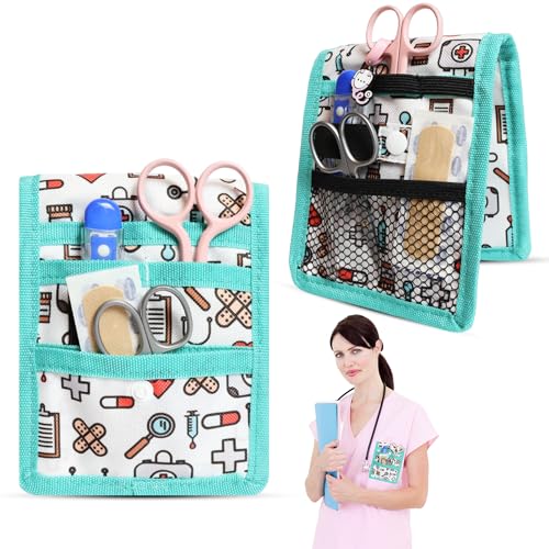 Ph Pro Heat Organizador de Bolsillo Enfermeria con Imán - Riñonera Enfermera – Accesorios Enfermera, Auxiliar y Tcae con Múltiples Compartimentos.