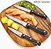 Kitch N' Wares 15-Piece Knife Set with Wooden Block - Includes Chef, Bread, Carving, Utility, Paring, Steak, Boning Knives, Scissors and Knife Sharpener