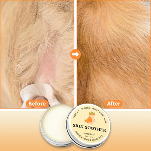 GJYC PET Schnelle Heilung & Haarwiederherstellung Beruhigungsmittel für Hundehaut - 1 oz. Dose