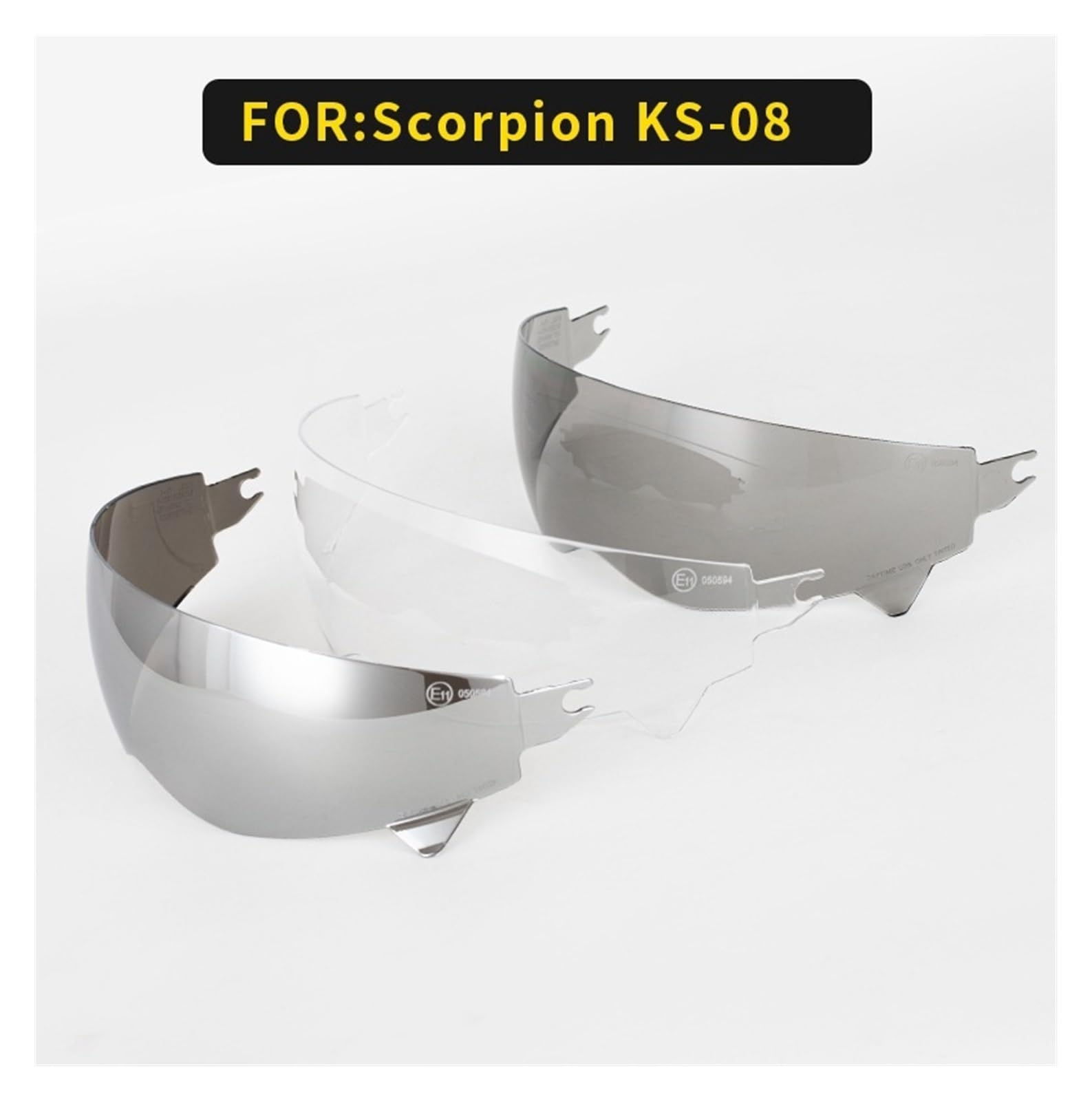scorpion evo live fast helmet shields Shields, for KS-08 Helmet Visor Replacement Helmet Lens Visor Accessories Capacete Windshield REVO(Gray) : Automotive less removal makes swaps Ottawa RedBlacks CFL Riddell barry sanders  autographed photo Size:L / 22 ~ 24.4in
