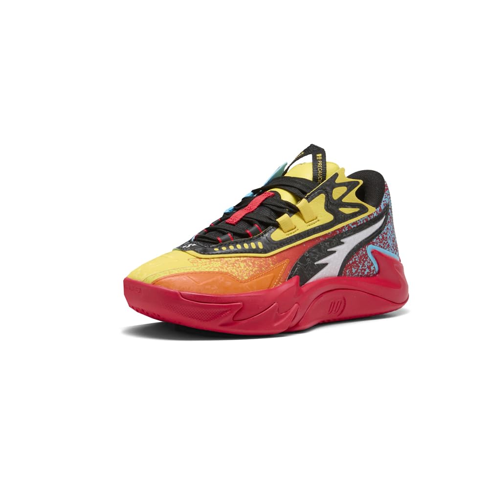 Puma Kids Boys Scoot Zeros Ii Caution Basketball Sneakers Shoes - Orange - Size 4.5 M