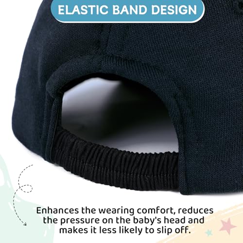 Image of Durio Soft Warm Knitted Baby Hats Caps Cute Cozy Chunky Winter Infant Toddler Baby Beanies for Boys Girls