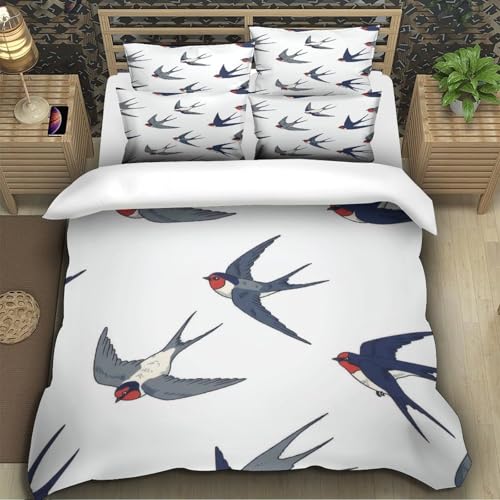 Parure de lit microfibre douce hypoallergique contre allergies nuit - 5