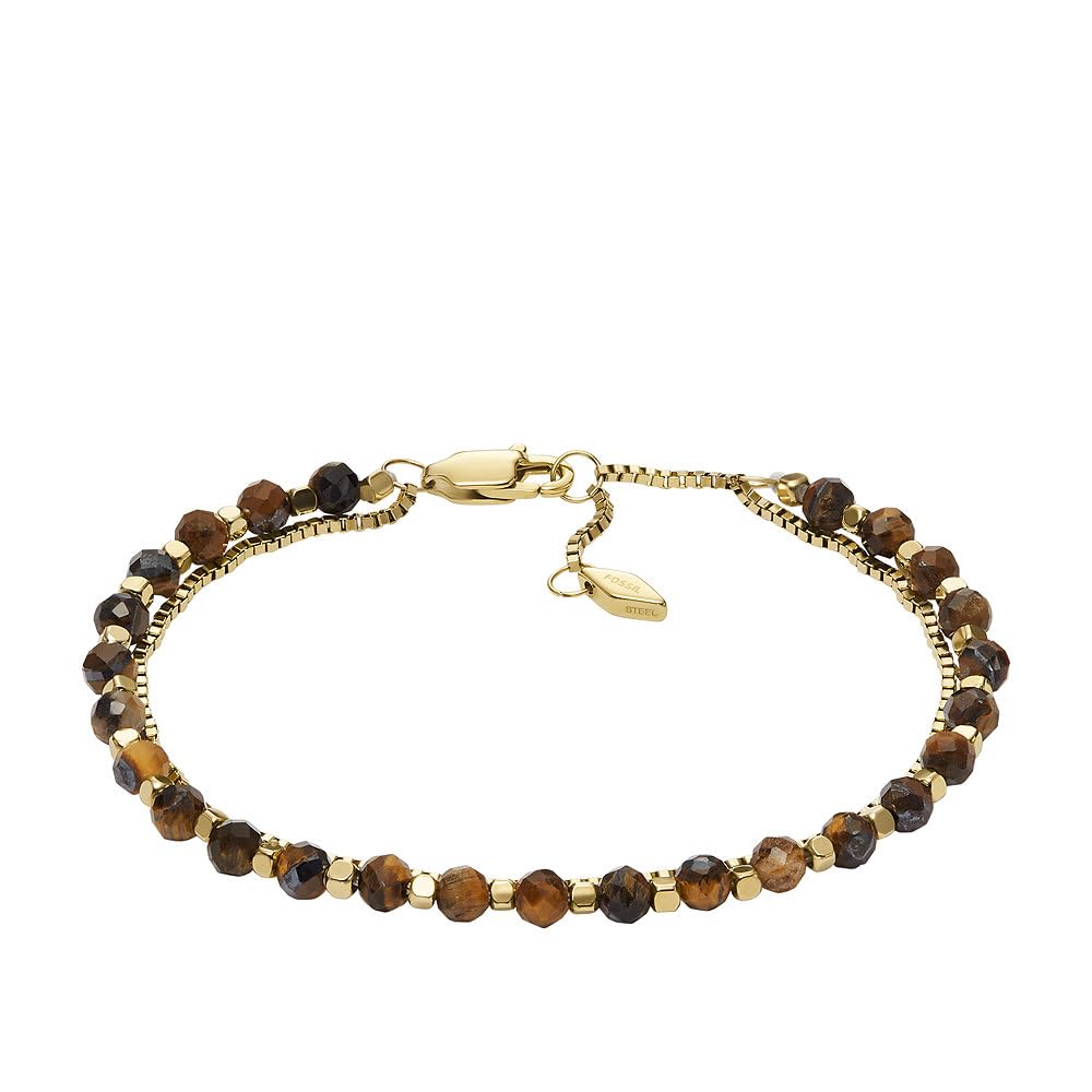 Fossil Women's Semi precious beads with lobster clasp closure bracelet