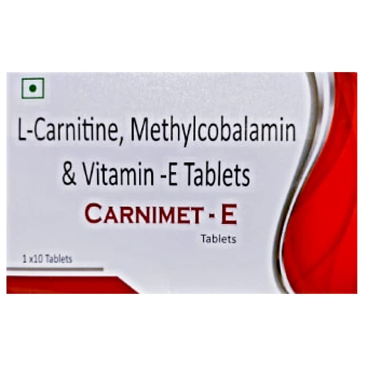 Carnimet-E - Strip of 10 Tablets