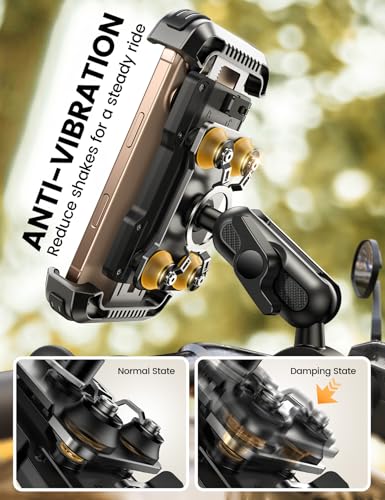 View of Amazon.com: Bike Phone Mount