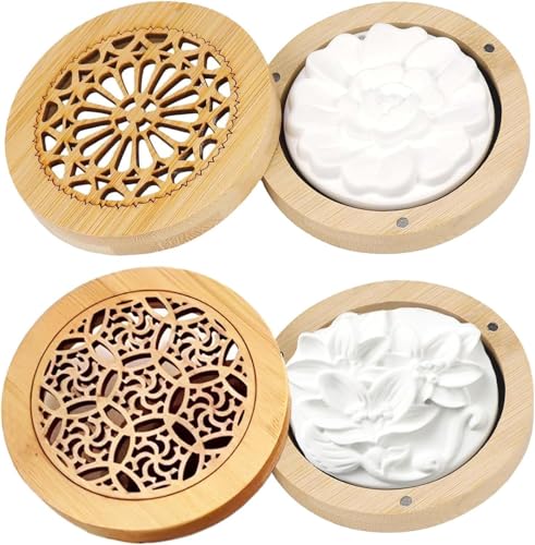 4Pcs Aroma Stone Set Passive Diffuser Passive Diffusers for Essential Oils Suitable for Create a Spatial Atmosphere