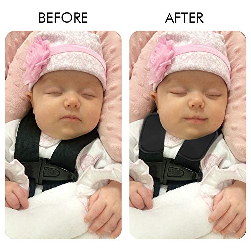 image for Accmor Car Seat Strap Pads for Baby Toddler Kids, Car Seat Strap Cover