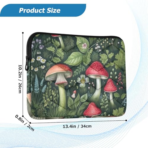 Funda para laptop 13-14 pulgadas impermeable verde miniatura 3