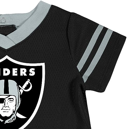 Image of Gerber NFL Baby Girls Jersey Dress and Diaper Cover