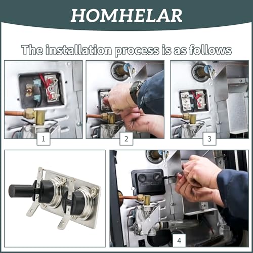 Image of 232282 Water Heater Thermostat Switch 12V T-STAT /Limit Replacement for Suburbann RV Water Heater Parts