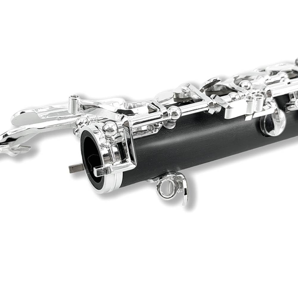 Chiave Oboe C Ebanite Legno 3a Ottava sinistra F Risonanza F con custodia